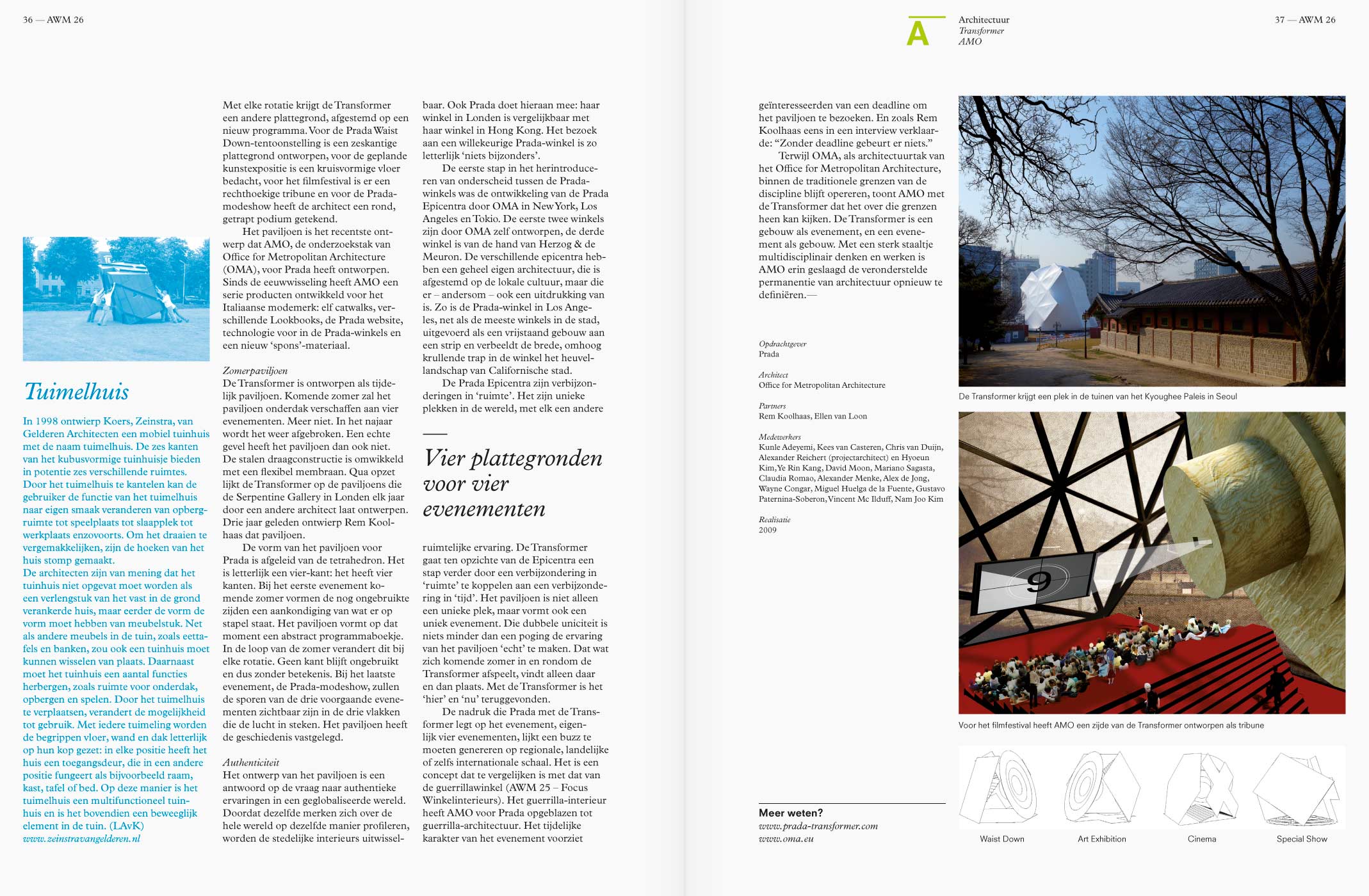 AWM, magazine, architecture, editorial design