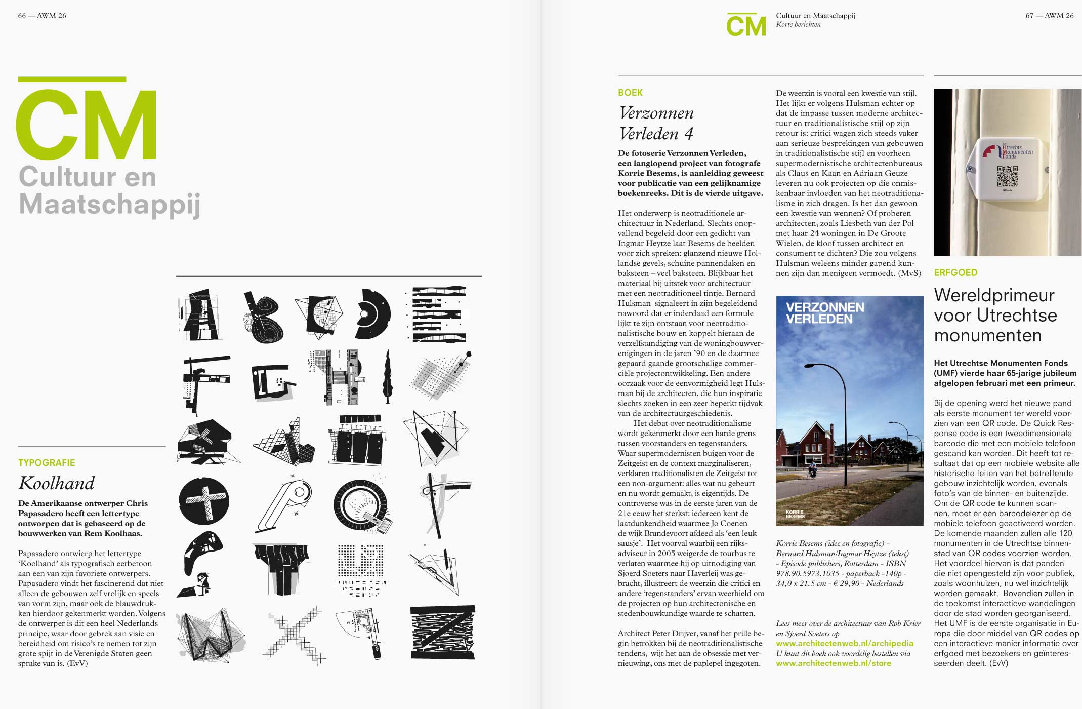 AWM, magazine, architecture, editorial design