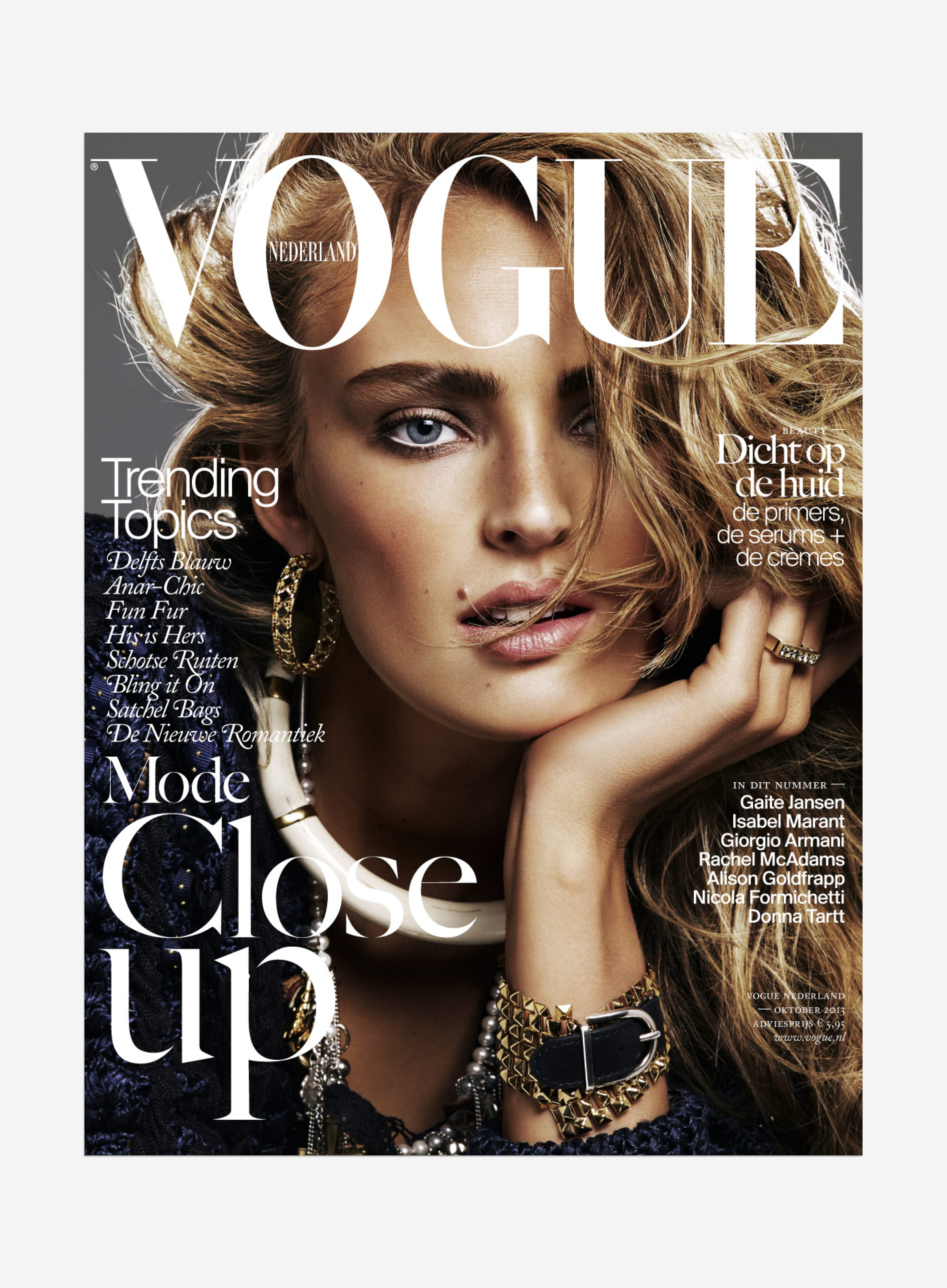 Vogue nederland, magazine, editorial design