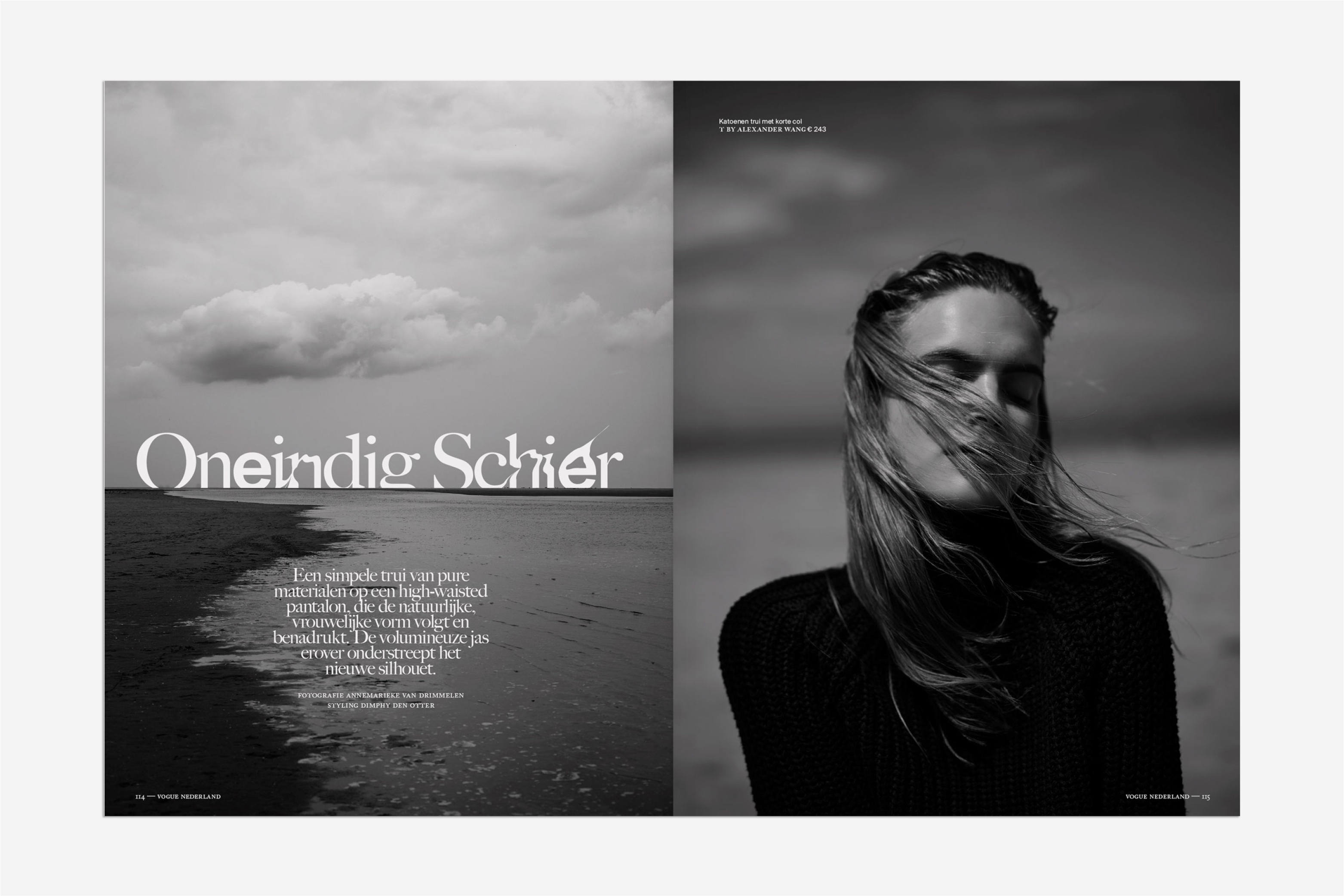 Vogue nederland, magazine, editorial design