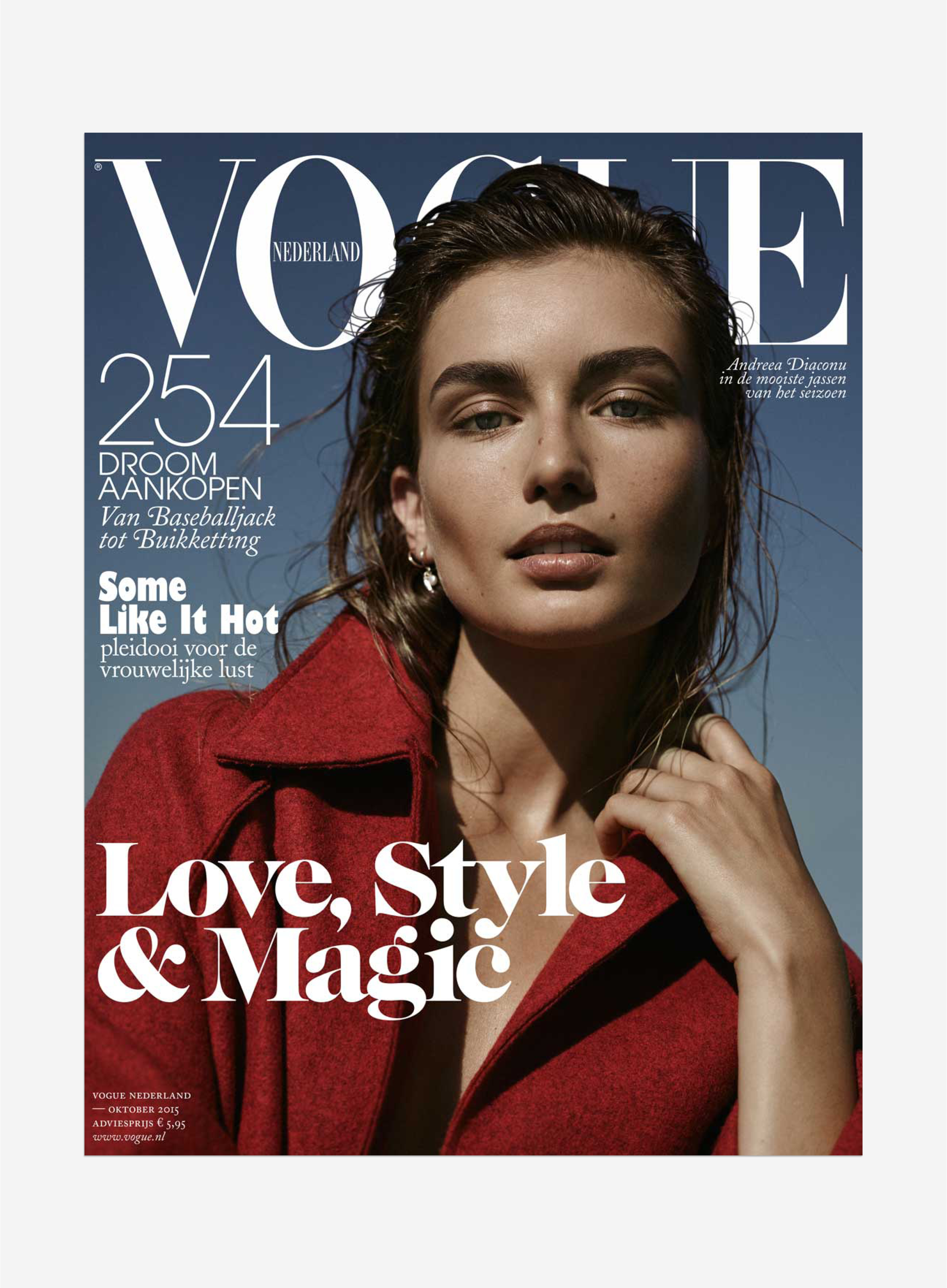 Vogue nederland, magazine, editorial design, fashion