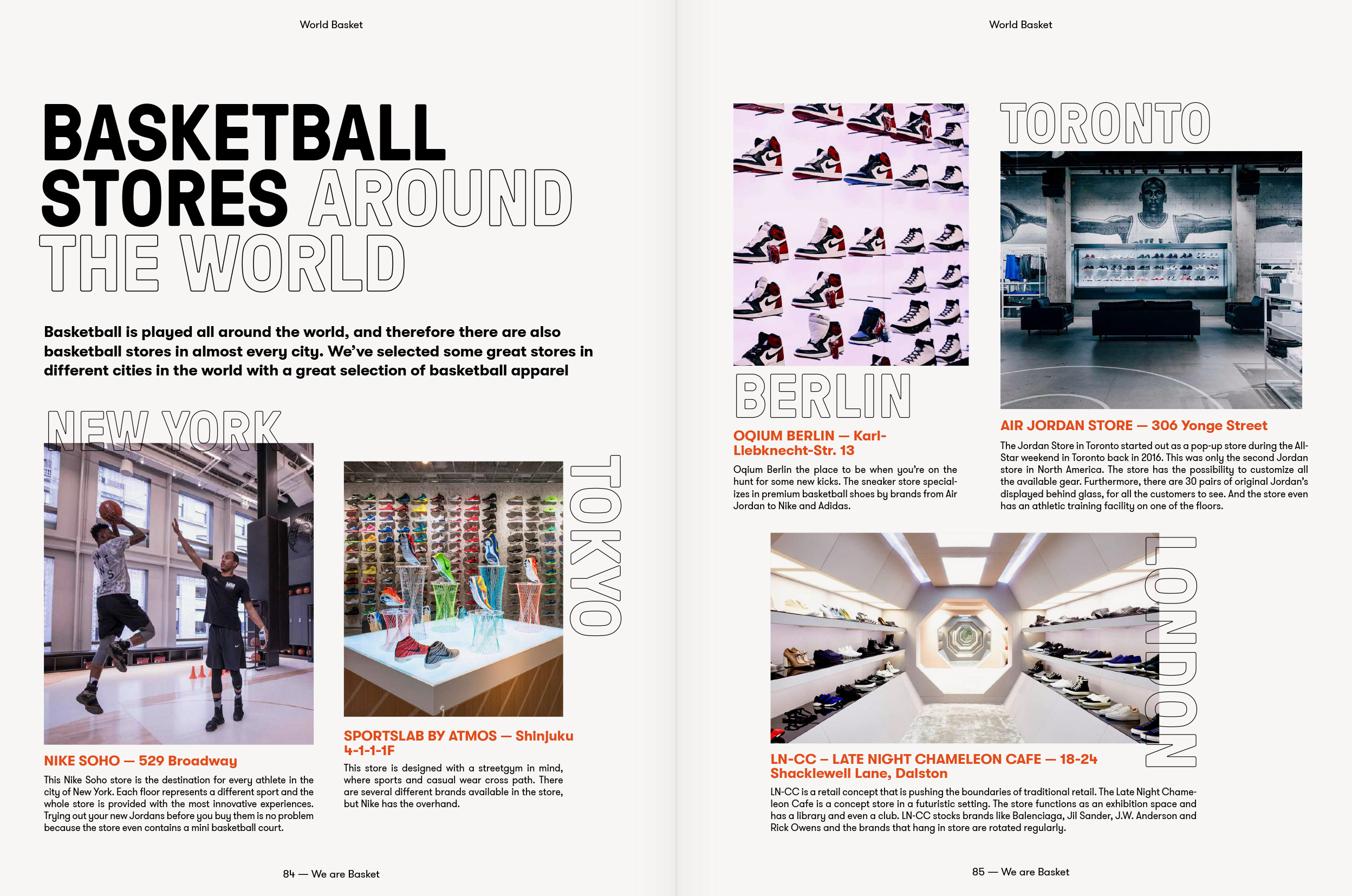 We are basket, magazine, editorial design