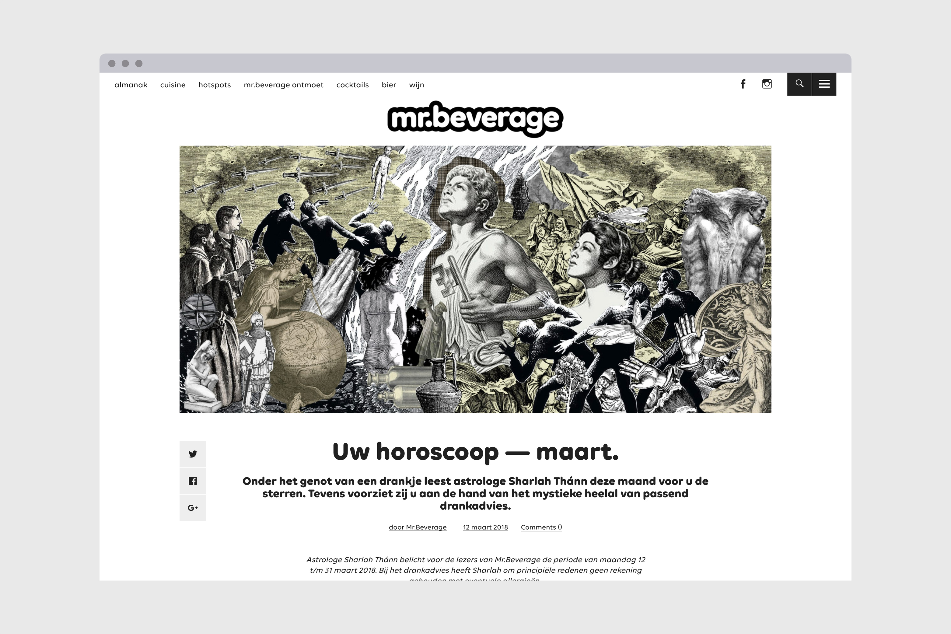 mr.beverage, website, webdesign