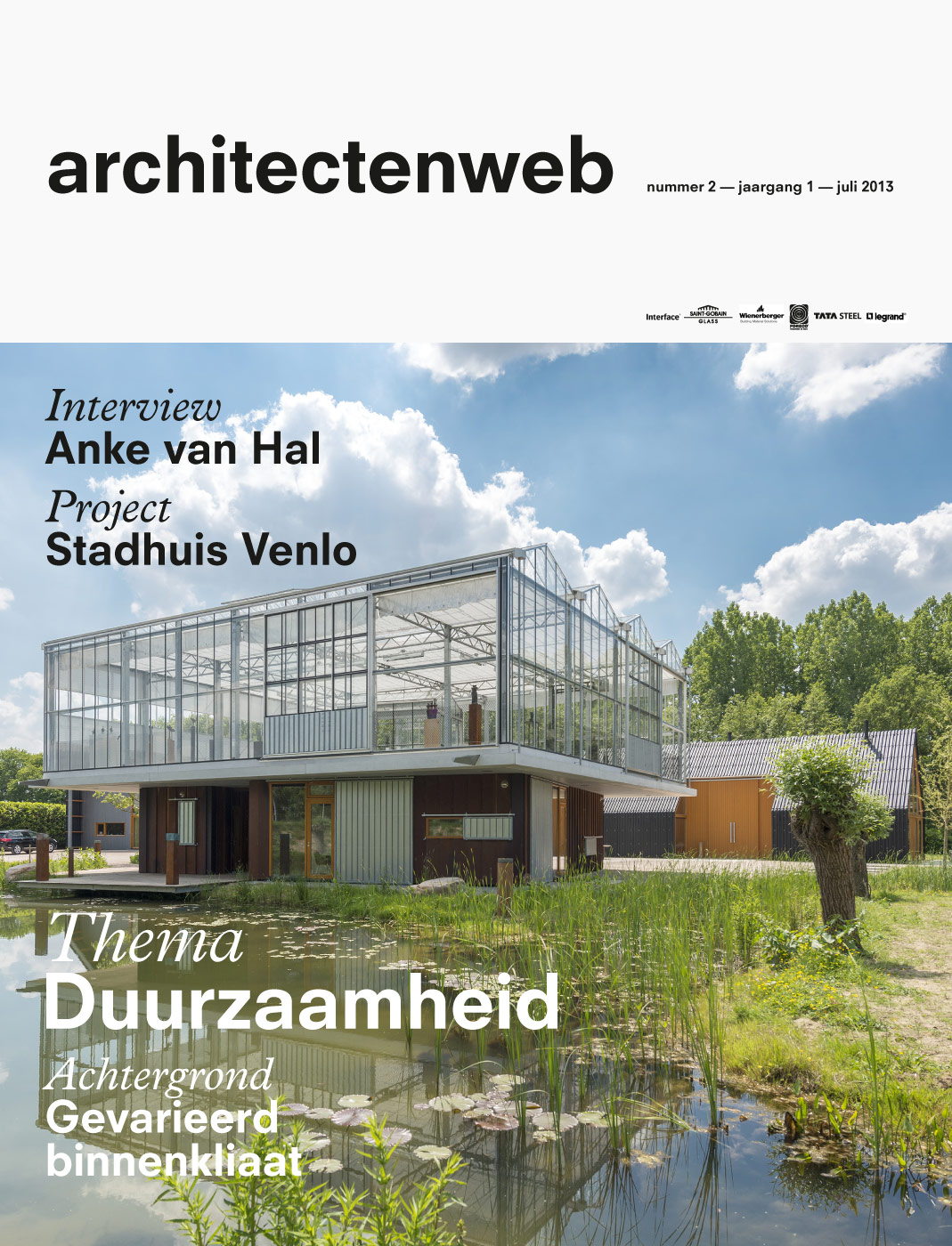 architectenweb, magazine, editorial design, architecture